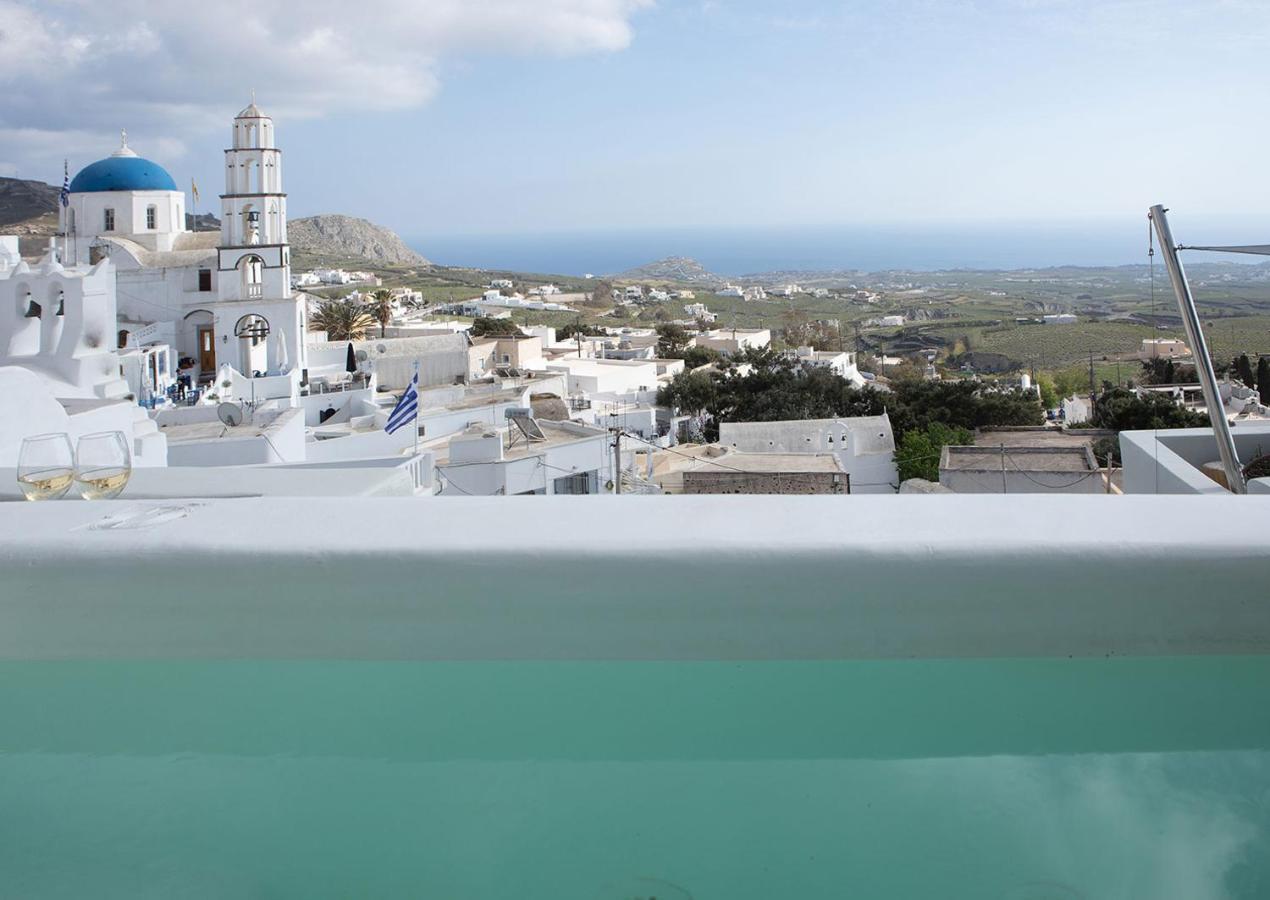 Santorini Dreams Villas Pyrgos Kallistis Bagian luar foto